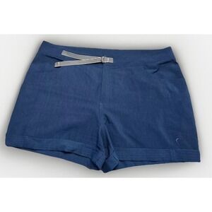 Zyia Active Not Just A Trail Chino Shorts Womens Size XXL 2XL‎ Adjustable Belt